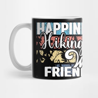 Happiness Hiking With Friends Mug